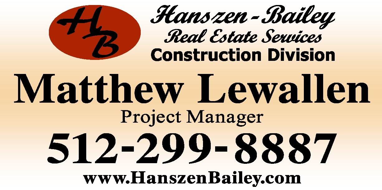 HanszenBailey Construction Division HanszenBailey Real Estate Services
